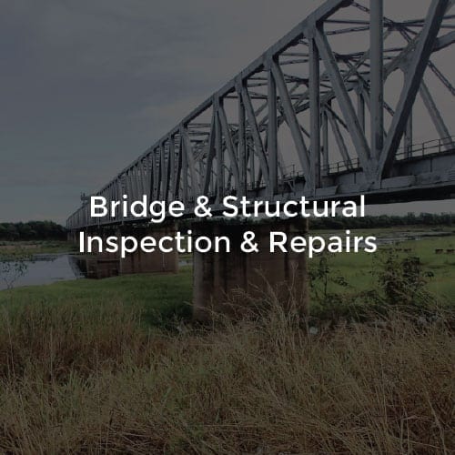 Bridge structural inspection and repairs performed by Gilbert Diving - Commercial Divers.
