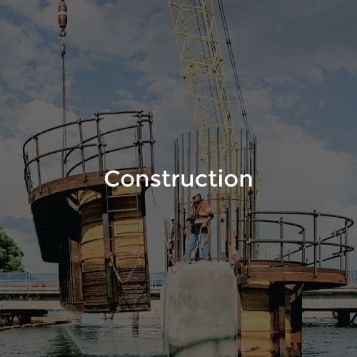 Construction onshore and offshore including bridge construction, pylons, jetty construction and wharf construction by industry leading commercial diving company, Gilbert Diving