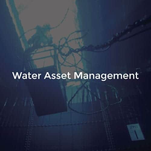 Water asset management including inspection of water storage tanks, dams, reservoirs and lakes for water supply by onshore diving specialist, Gilbert Diving.